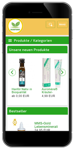 Shop Startseite