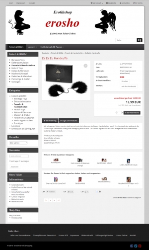 Produktseite Komplettansicht