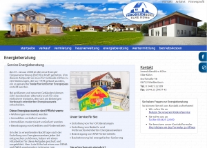 Contentseite Energieberatung
