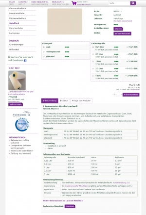 Produktseite