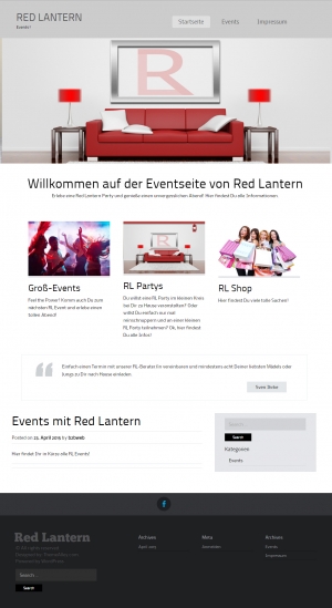 Eventseite Komplettansicht