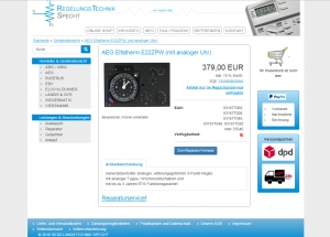 Shop Produktseite